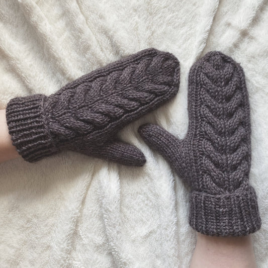 Puusti-lapaset, neuleohje