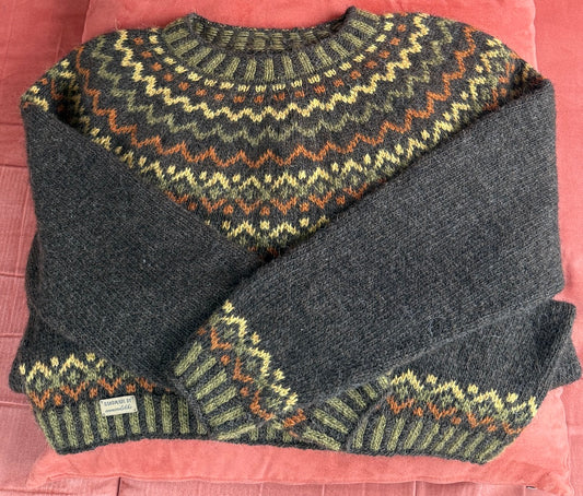 Rustiikki-kaarrokeneule, neuleohje