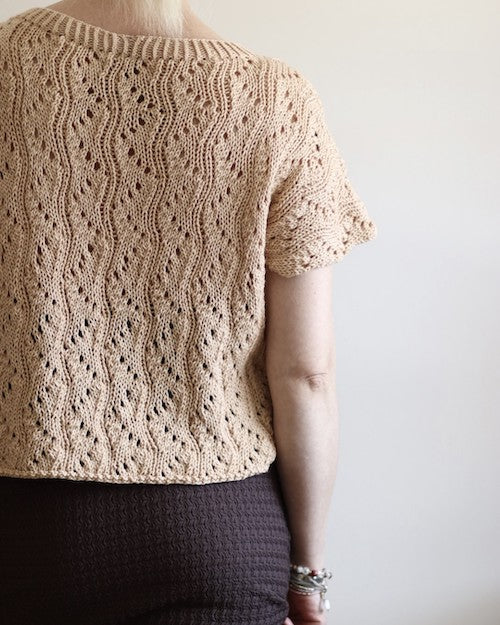 Saimi-teeppari, neuleohje