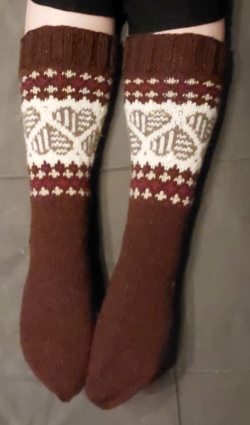 Sara-sukat, neuleohje