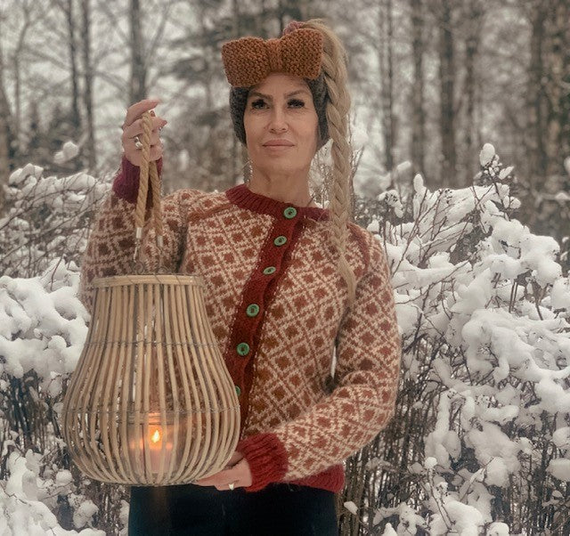 Sigrid-neuletakki , neuleohje