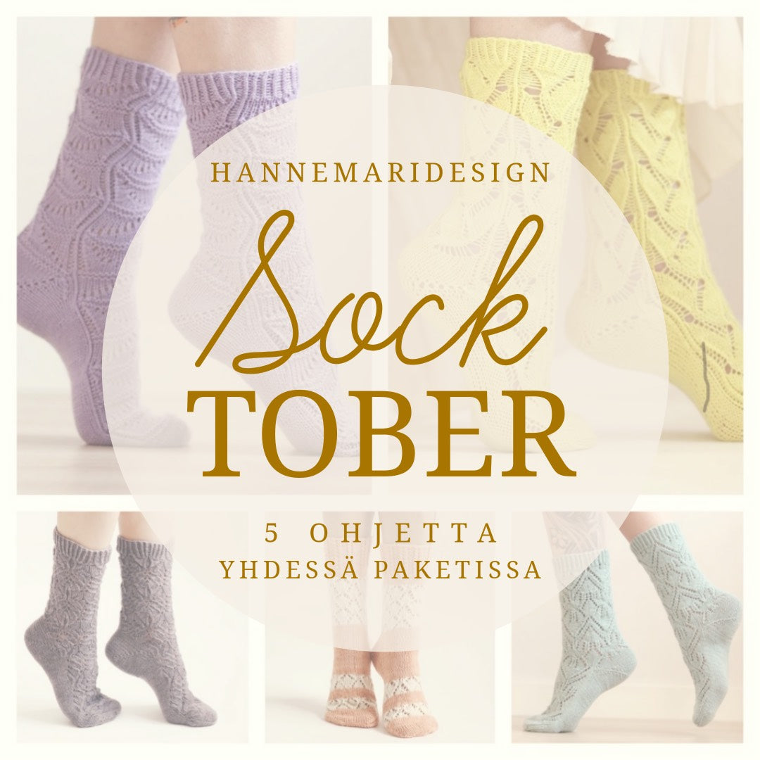 Socktober neuleohjepaketti, neuleohje