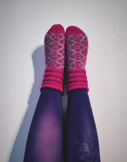 Sukkaketo-sukat, neuleohje