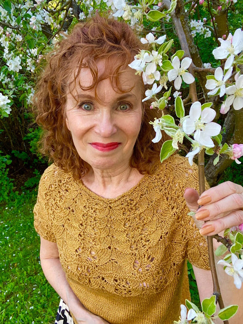 Summer sand elegance-neule, neuleohje