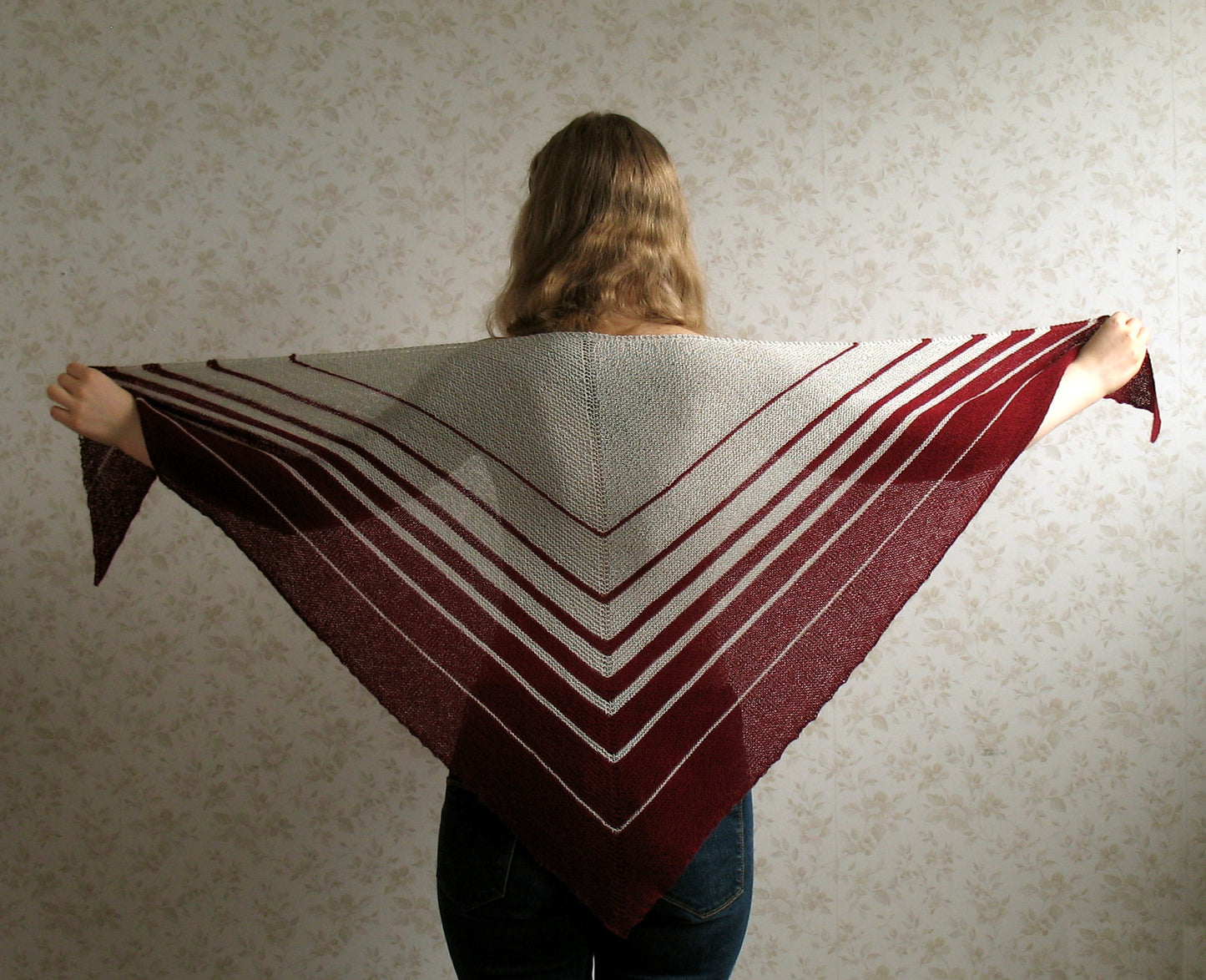 Sumu-huivi, neuleohje