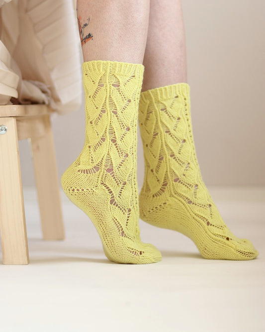 Socktober neuleohjepaketti, neuleohje