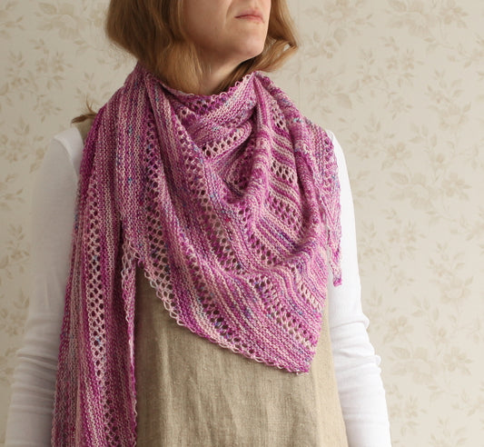 Taina's Arrow-huivi, neuleohje