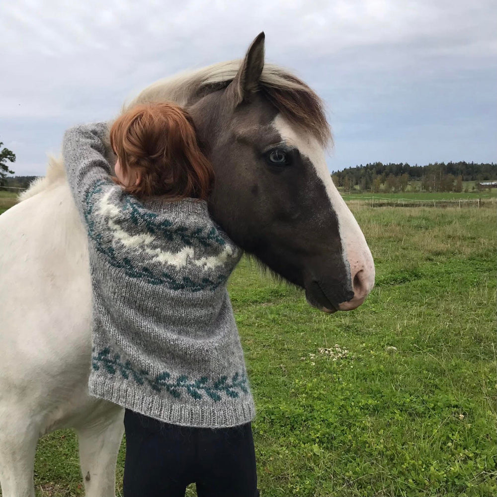 Tiu-kaarrokeneule, neuleohje
