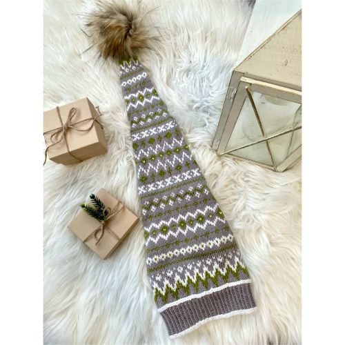 Tonttulakki, neuleohje