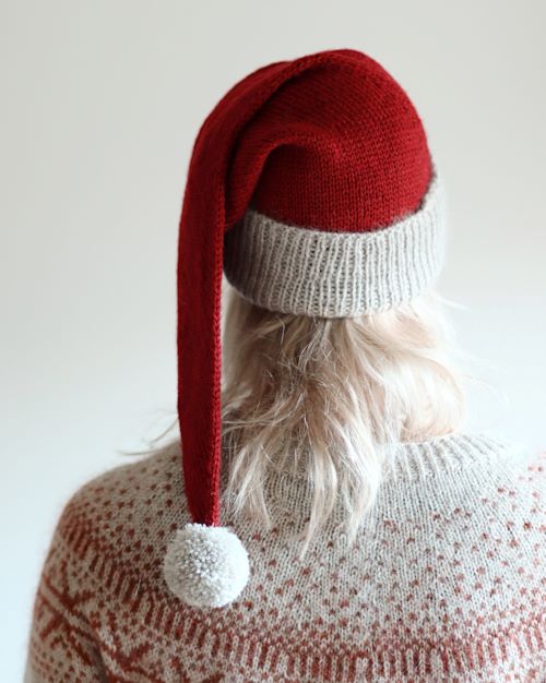 Tonttulakki, neuleohje