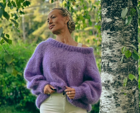 Ulpu-mohairneule, neuleohje