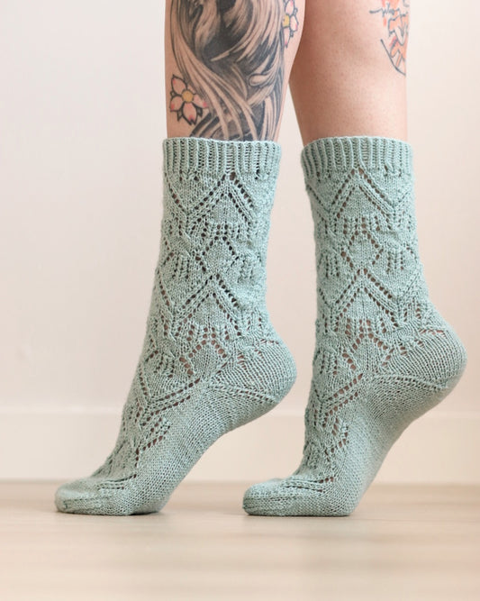 Usma-sukat, neuleohje