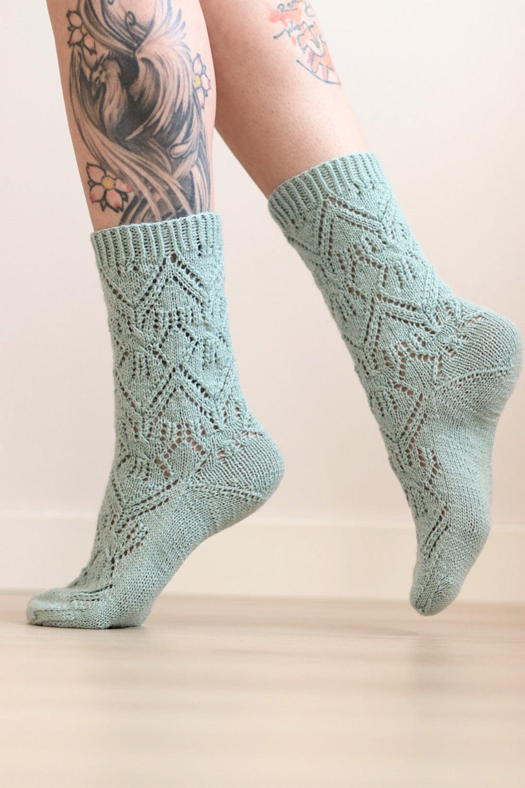 Socktober neuleohjepaketti, neuleohje