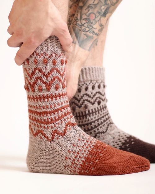 VainIsälle-sukat, neuleohje