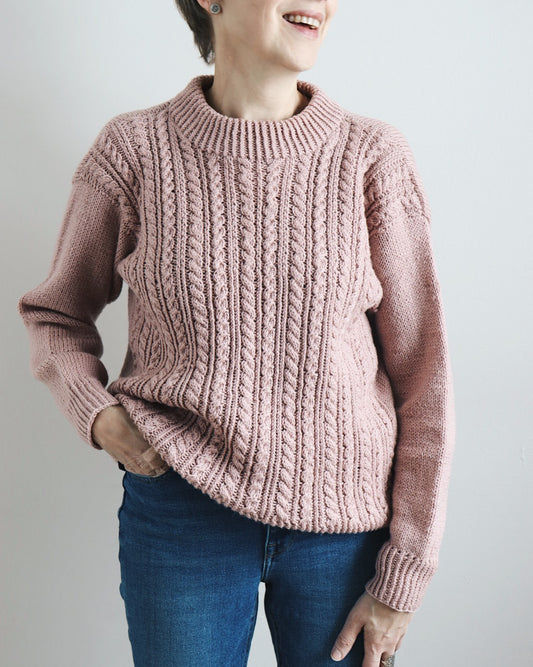 Valma-villapaita, neuleohje