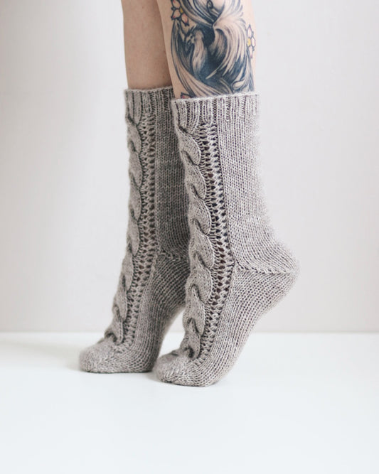 Vienna-sukat, neuleohje