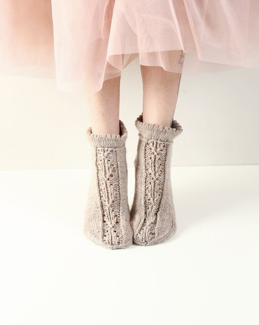 Vilja-sukat, neuleohje