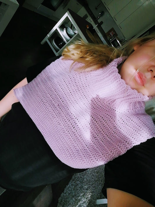 Virkattu kauluri, virkkausohje