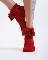 WoWBow-sukat ja rusetti, neuleohje