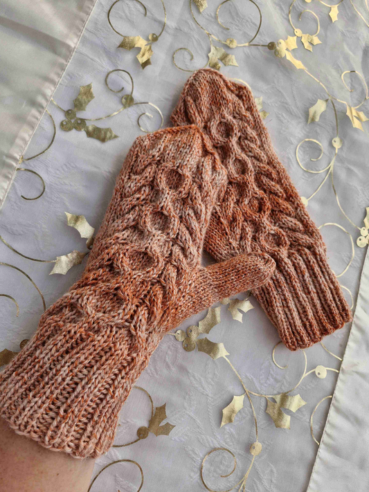 Anna-palmikkolapaset, neuleohjeet