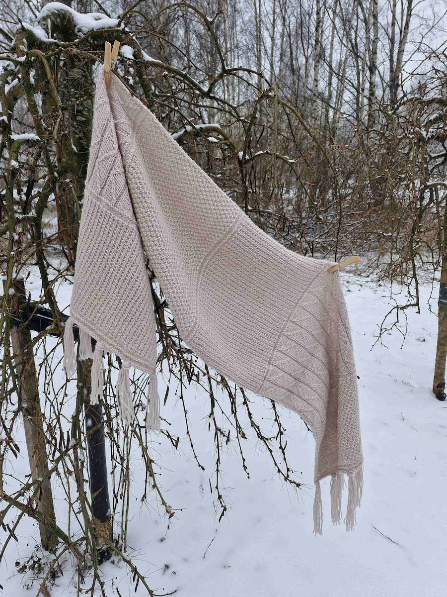 Every day-huivi, neuleohje