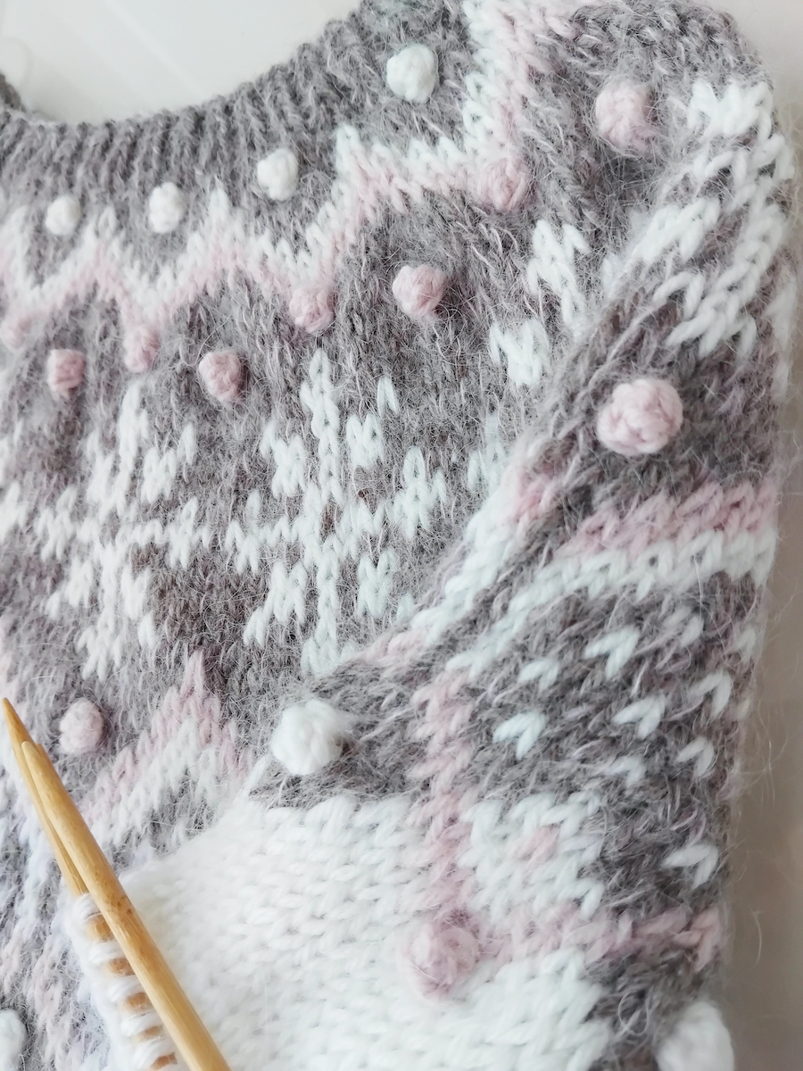 Lasten Höyty-kaarrokeneule, neuleohje