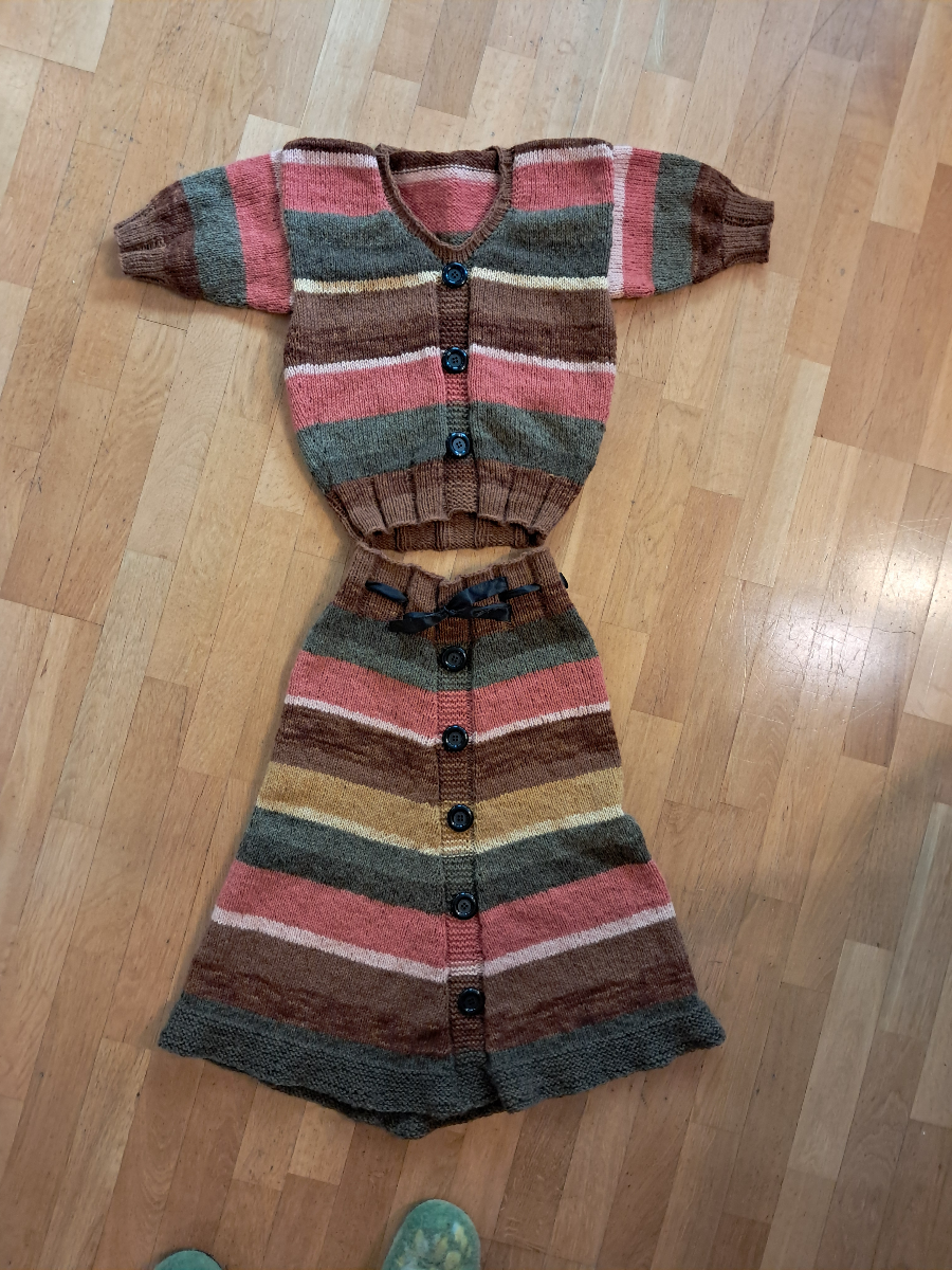 Neulehame ja -paita , neuleohje