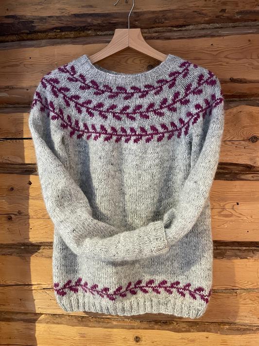 Hannah-kaarrokeneule, neuleohje