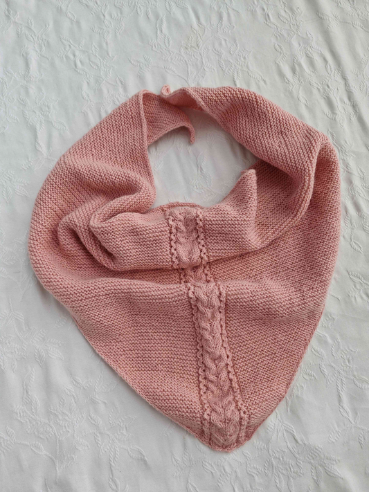 Hello Spring-huivi, neuleohje