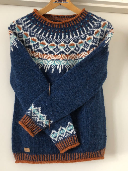 Tuulikello-kaarrokeneule, neuleohje