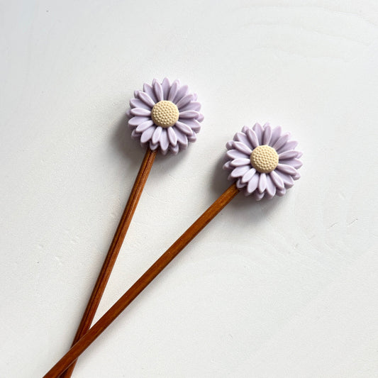 Puikkostopparit, päivänkakkara, violetti