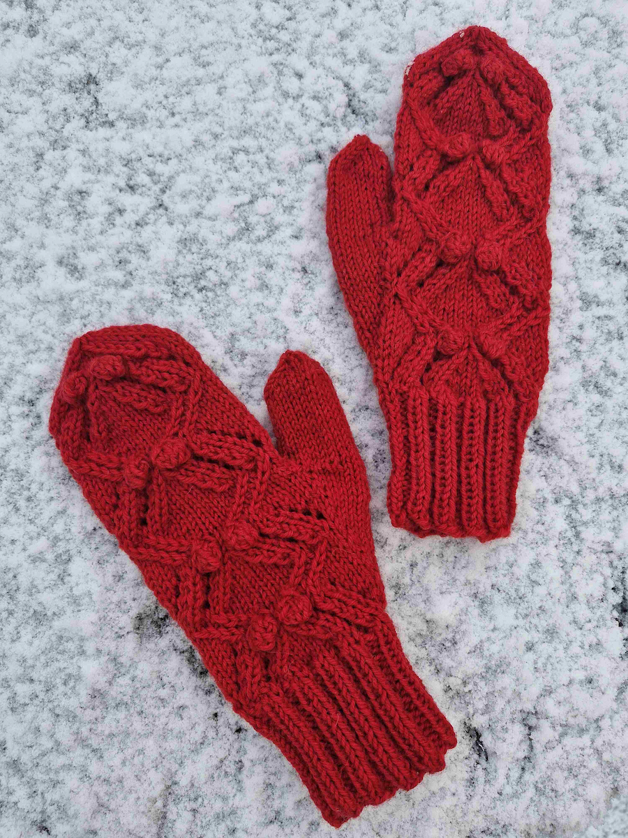 Jouluaamun taika-neuleohjesetti