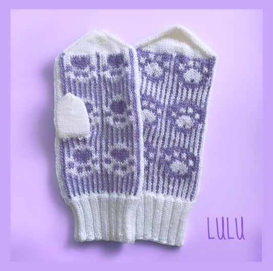 Lulu-lapaset, neuleohje