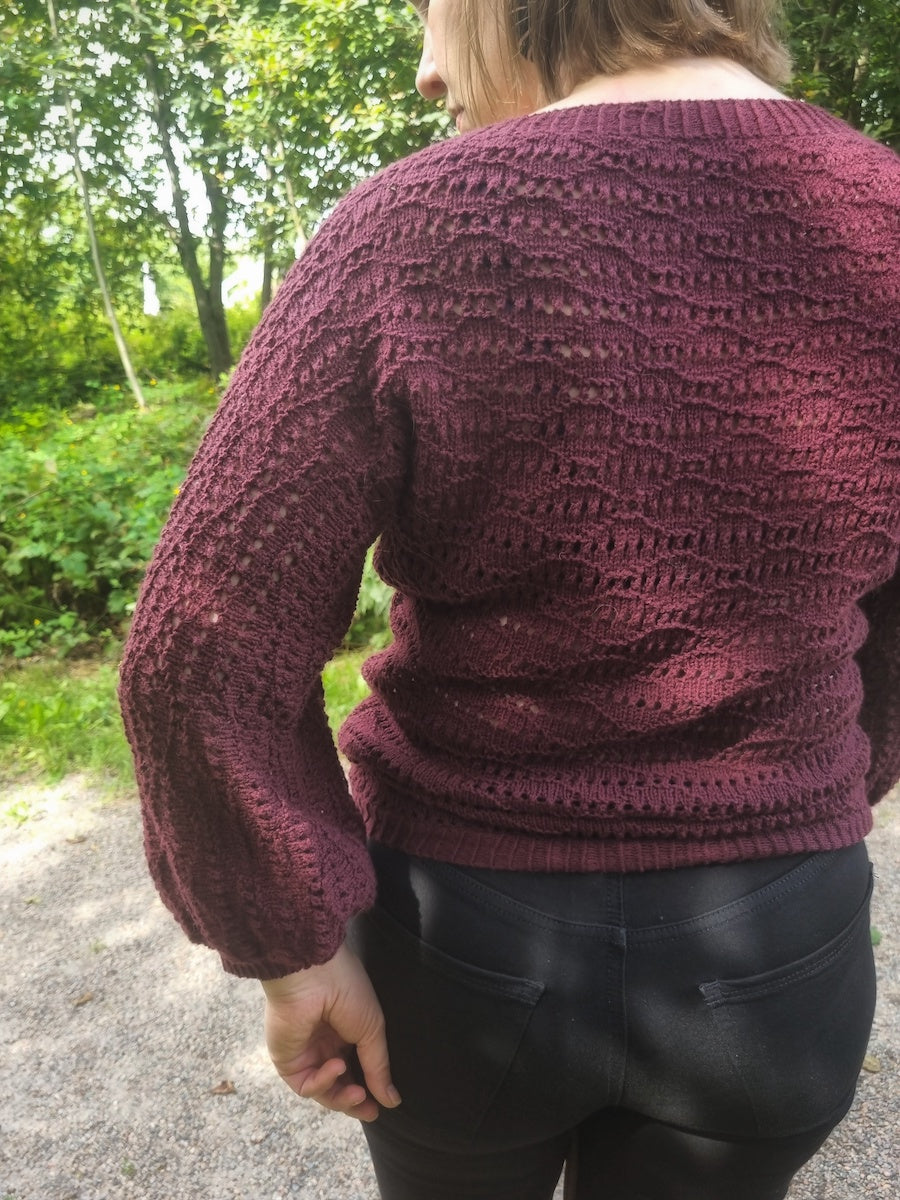 Olivy-paita, neuleohje
