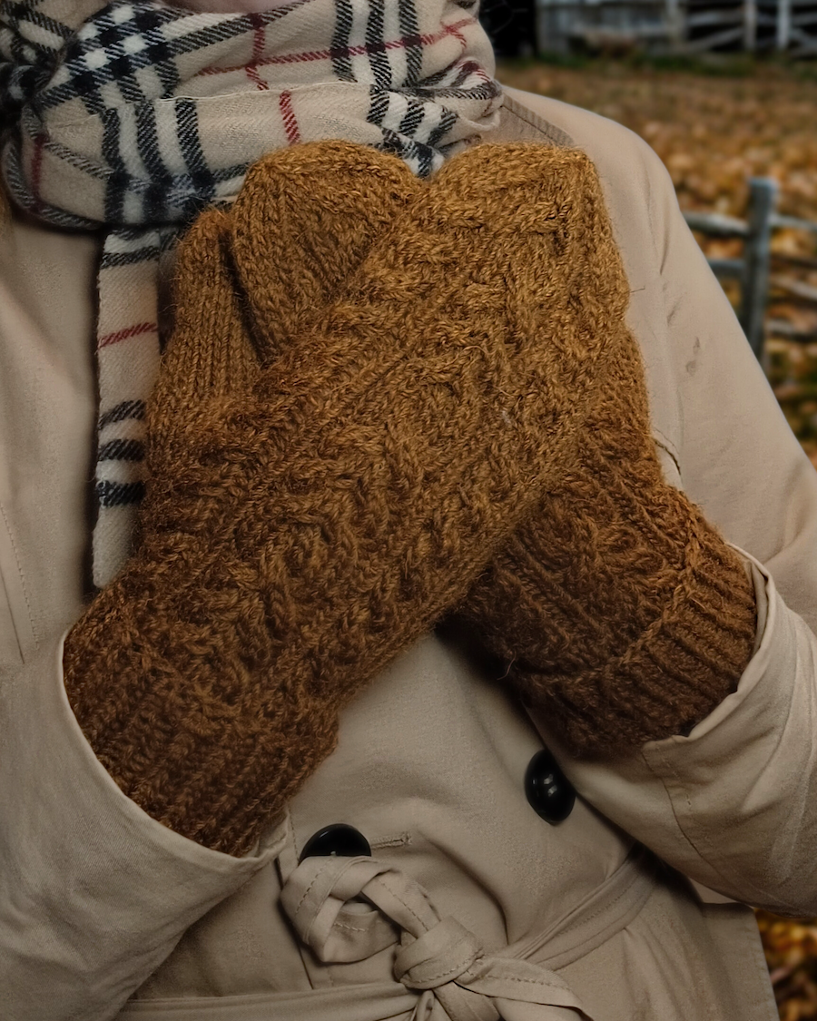 Pirtti-palmikkolapaset, neuleohje