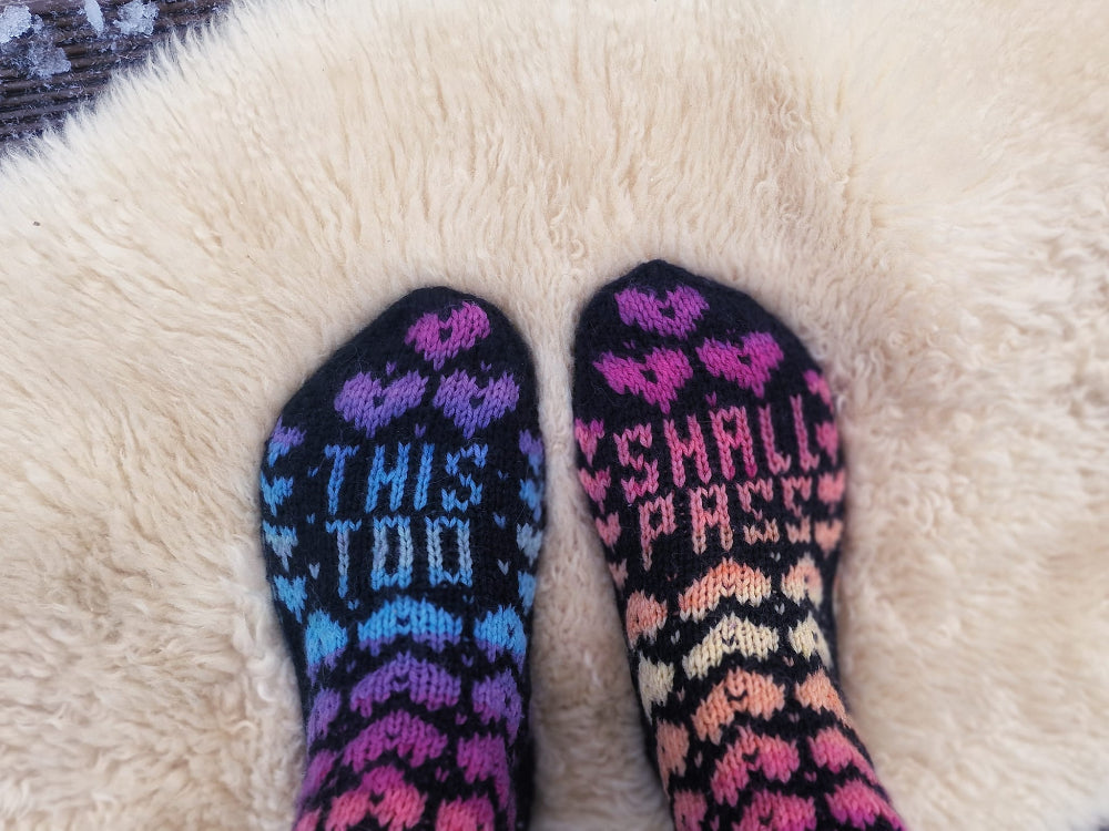 POWER socks-sukat, neuleohje