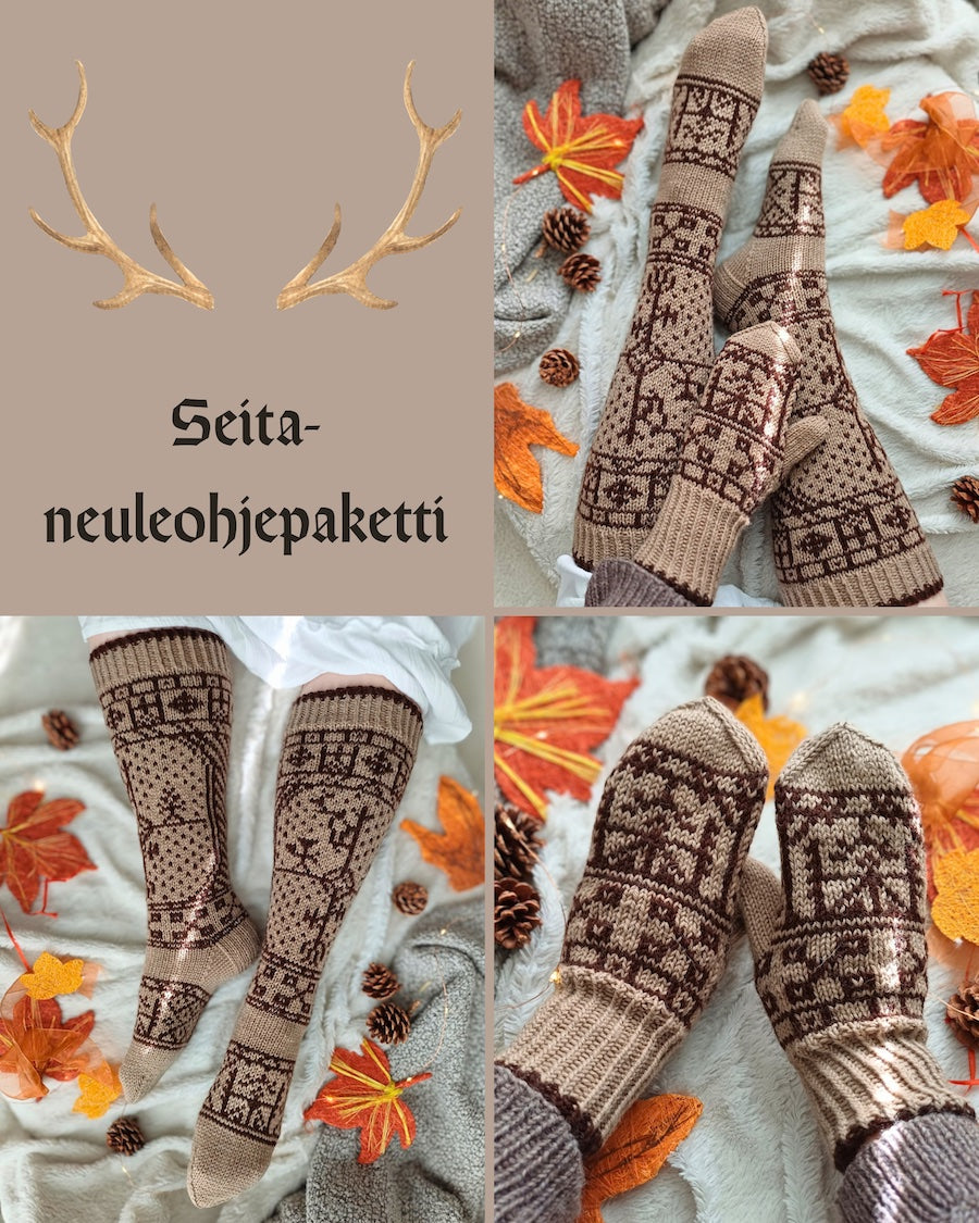 Seita-neuleohjepaketti