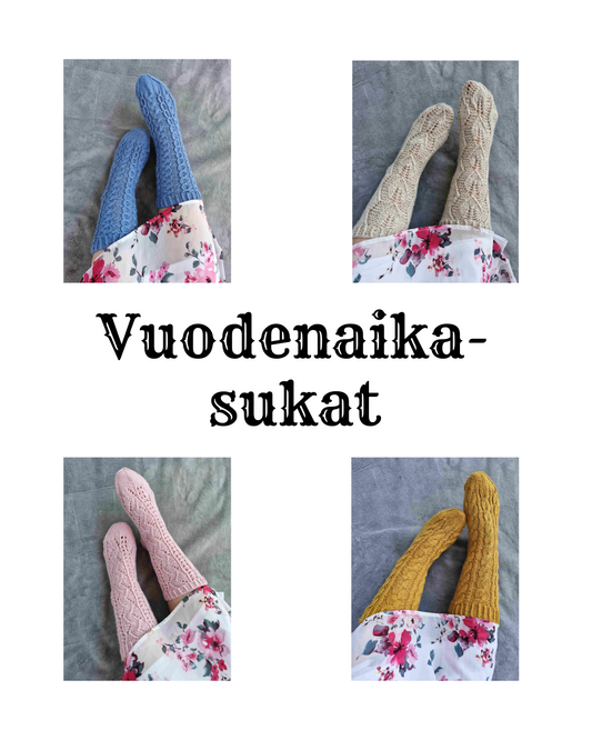 Vuodenaikasukat, neuleohjekokoelma