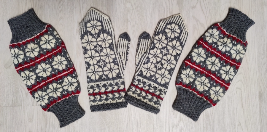 Aino-neulesetti, neuleohje