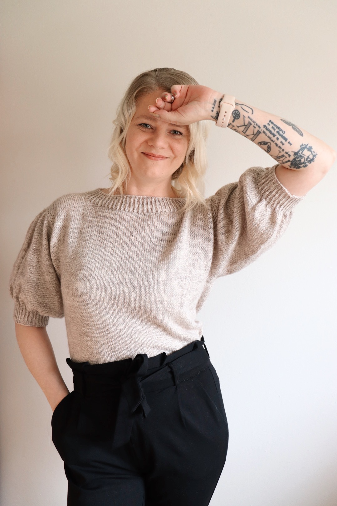 Alize-pusero, neuleohje