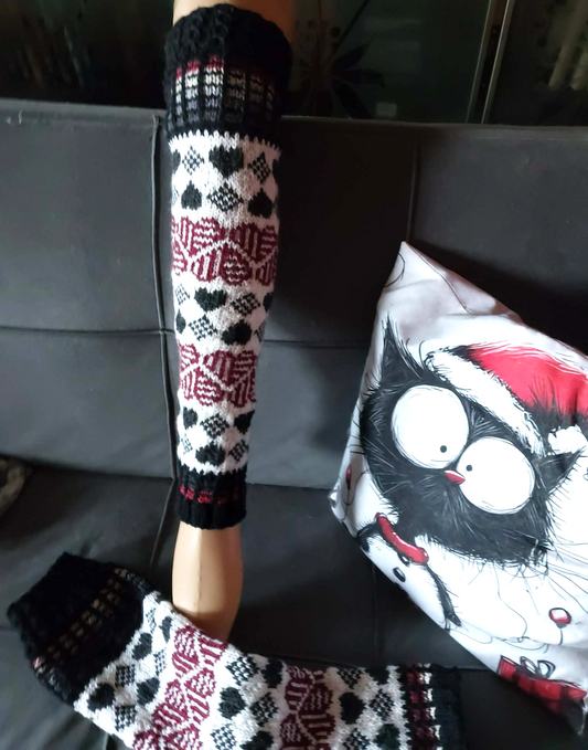 Amar-säärystimet, neuleohje