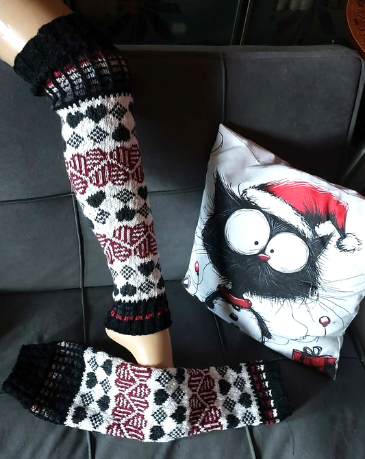 Amar-säärystimet, neuleohje