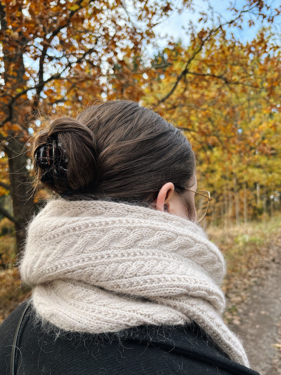 Aune-huivi, neuleohje