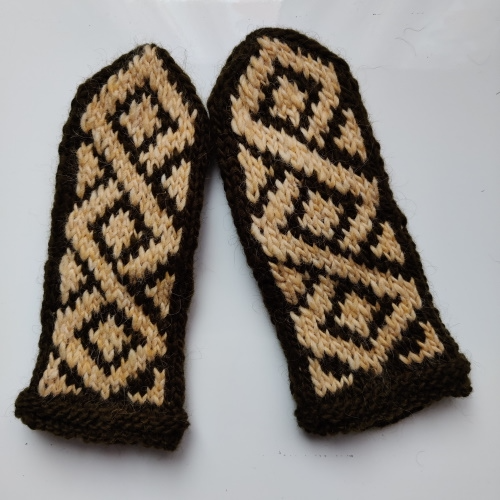 Baldur-lapaset, neuleohje