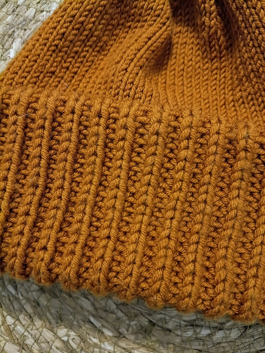 Cinna beanie-pipo, neuleohje