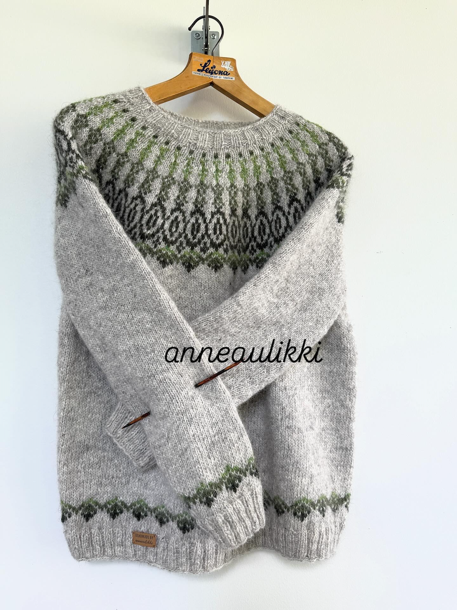 Fiina-kaarrokeneule, neuleohje