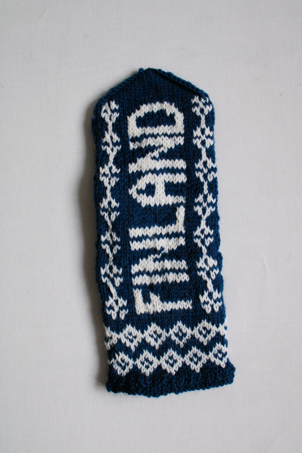 Minun Suomeni-lapassetti, neuleohje