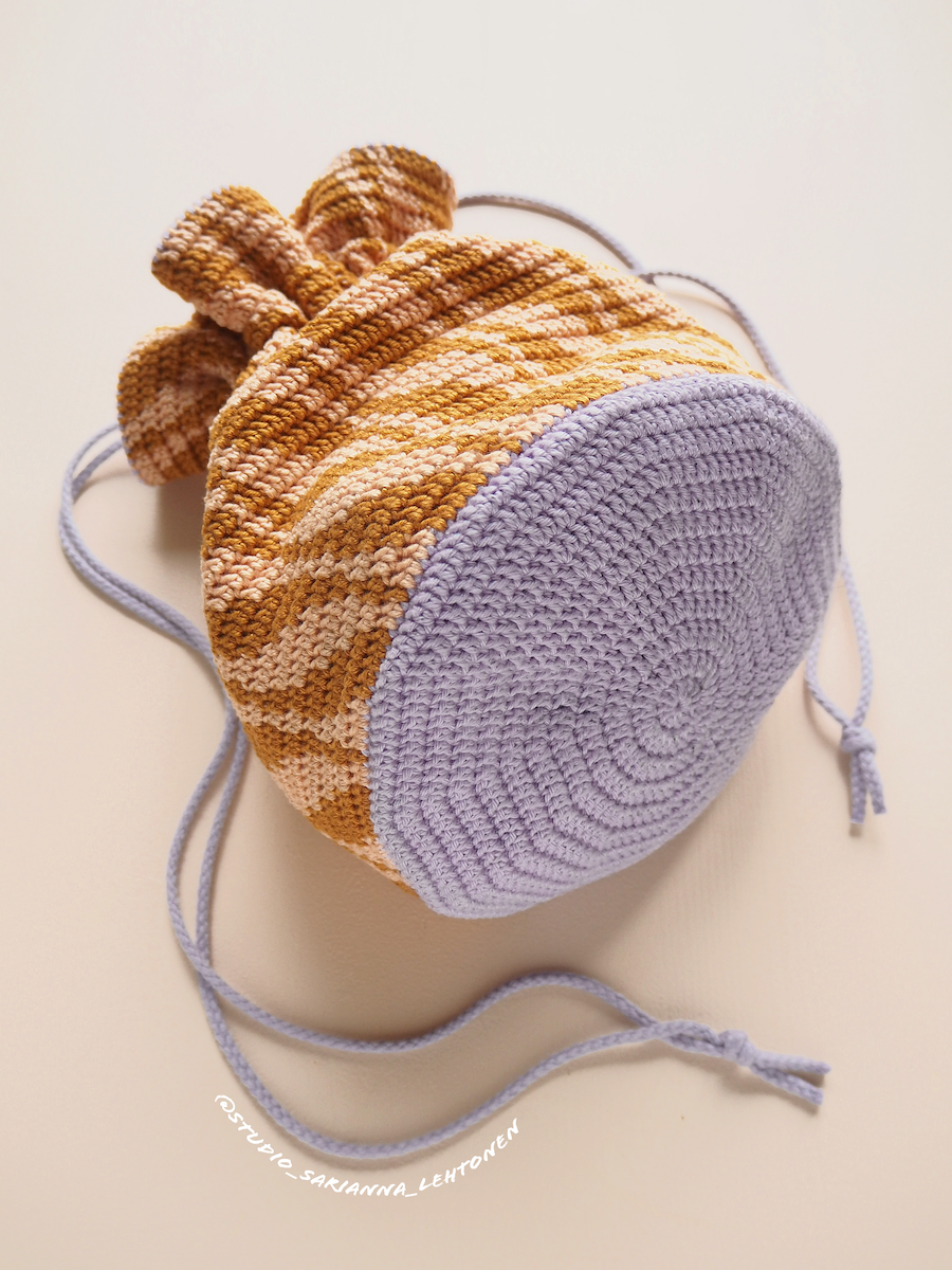 Flora-laukku, virkkausohje