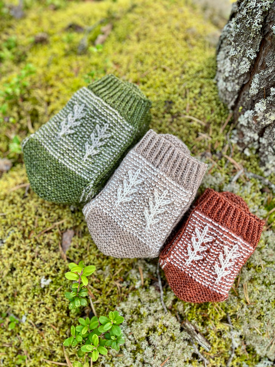 Havuset-sukat, neuleohje