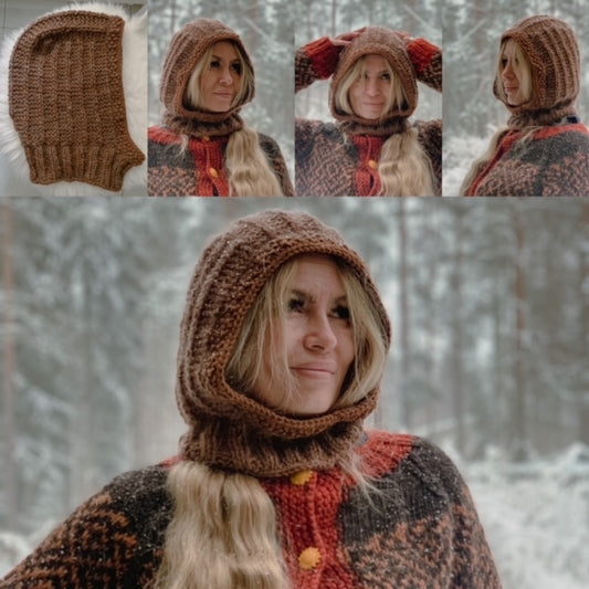 Hilkka-huppu, neuleohje
